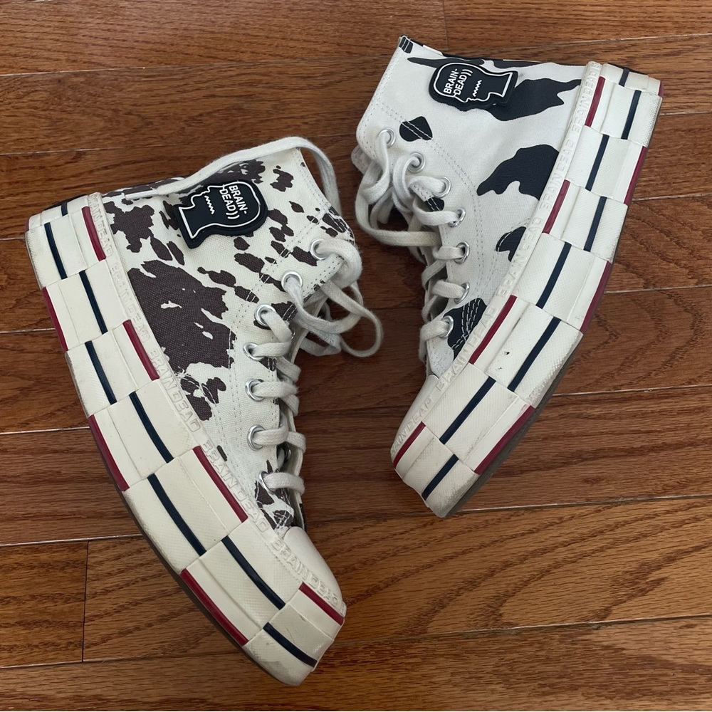 Brain Dead Cow Converse High Top